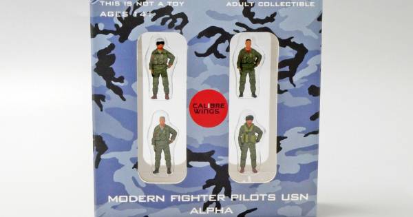 Modern Fighter Pilots USN Set Alpha Calibre Wings Scale 1:72 CA72WS01